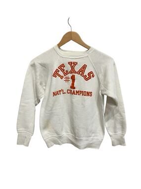 Vintage 60s 1960s UT University Of Texas Longhorns National Champions Sweatshirt